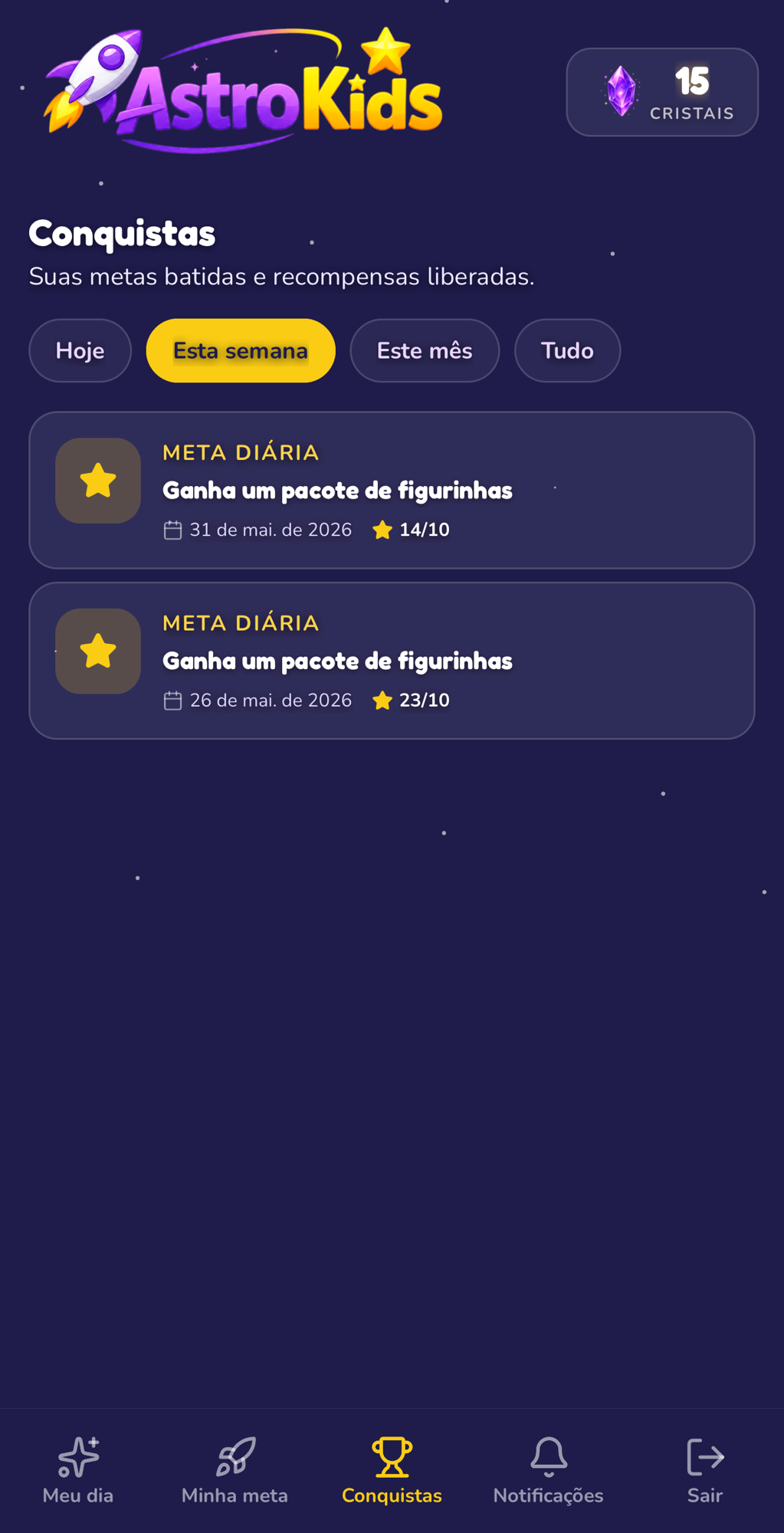 Tudo que ela conquistou